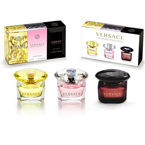 Versace Miniatures Collection Fragrance Set for 